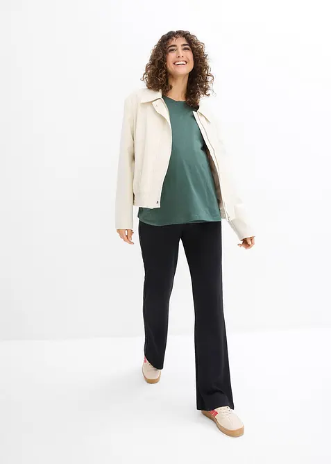 Mamma-/amningstopp i ekologisk bomull (2-pack), bonprix