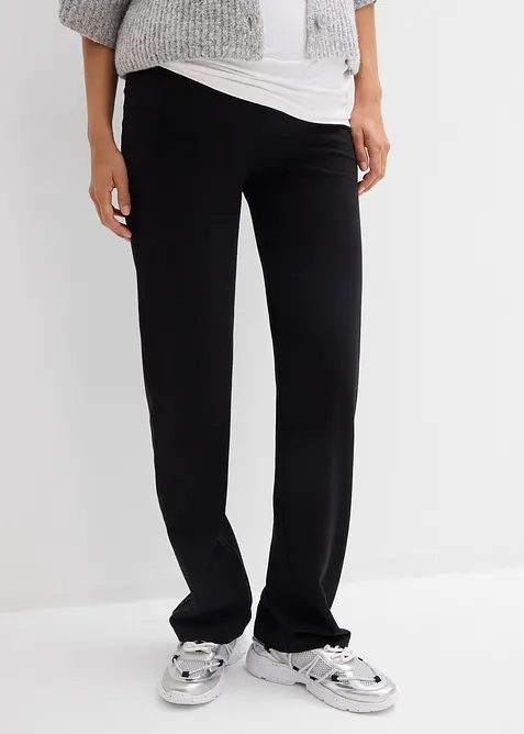 Mammabyxa i jersey med nedvikbar midja, bonprix