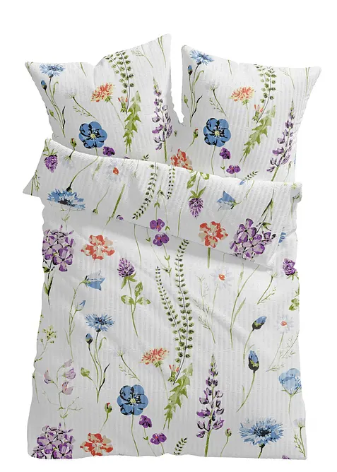 Blommigt påslakanset, bonprix