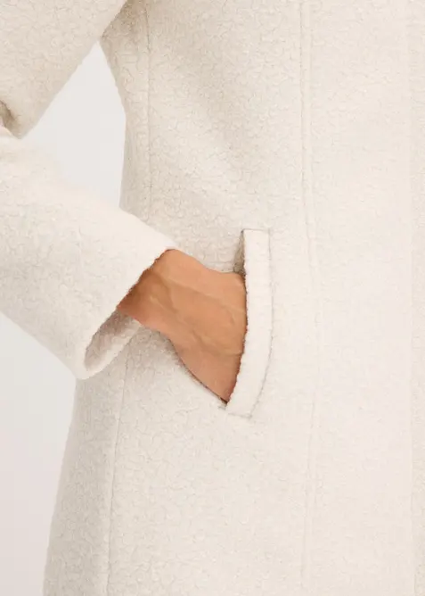 Kort kappa i bouclé, bonprix