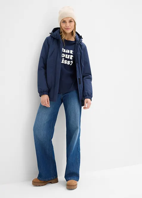 Vattenavvisande jacka i funktionsmaterial, bonprix