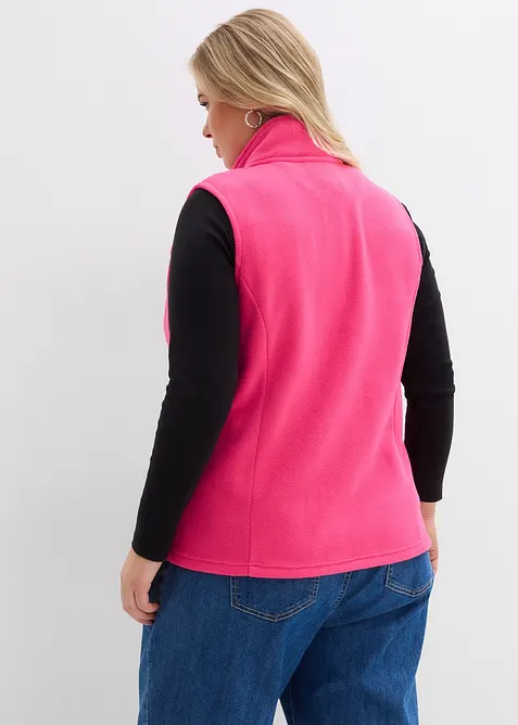 Fleecev&auml;st med fickor, bonprix