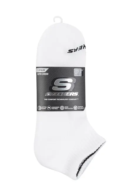 Korta sockor fr&aring;n Skechers (3-pack), Skechers