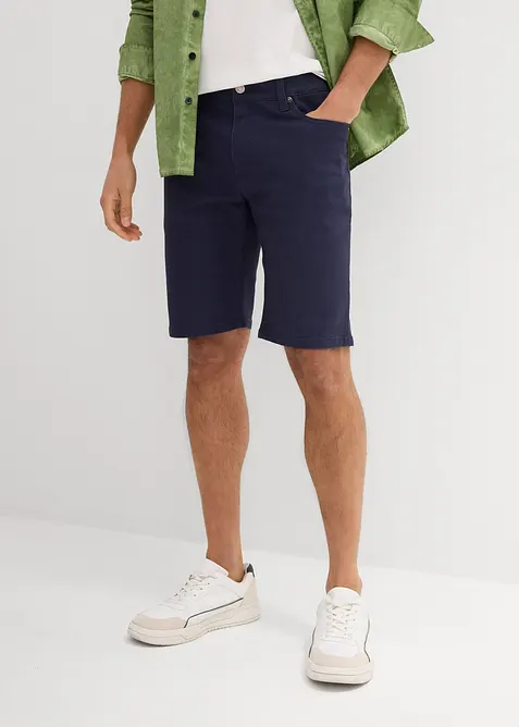 Stretchiga shorts, normal passform (2-pack), bonprix