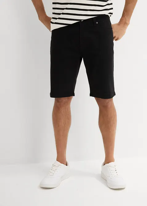 Stretchiga bermudas, normal passform (2-pack), bonprix