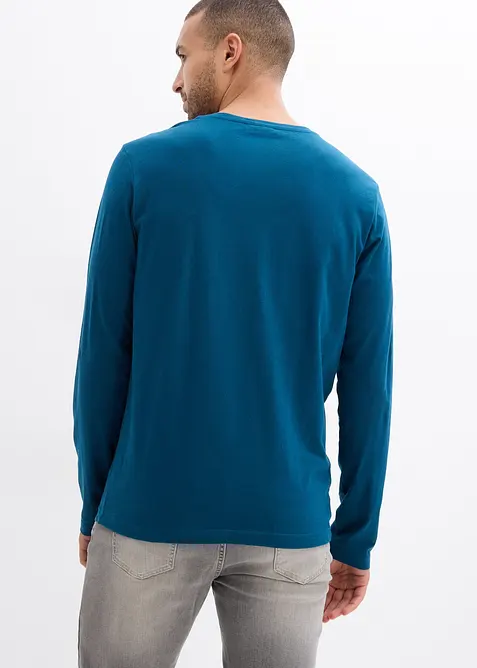 L&aring;ng&auml;rmad T-shirt (3-pack), bonprix