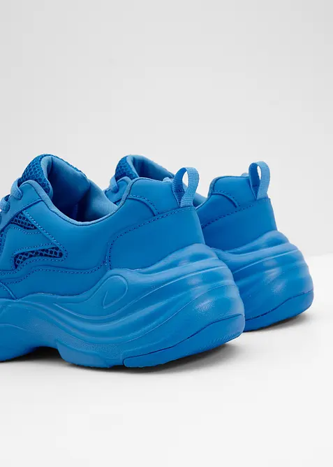 Kraftiga sneakers med meshinf&auml;llningar, bonprix