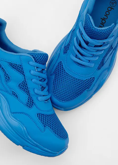 Kraftiga sneakers med meshinf&auml;llningar, bonprix