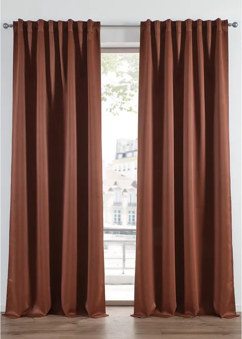 M&ouml;rkl&auml;ggande gardin, finns i flera storlekar (1 styck), bonprix