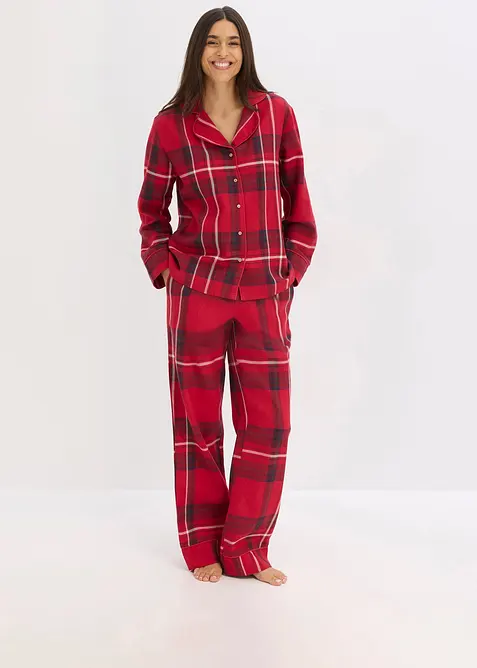 Pyjamas i flanell, bonprix