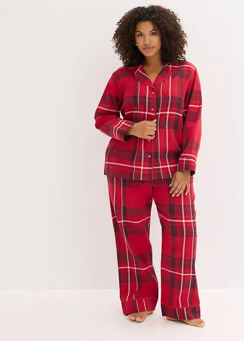 Pyjamas i flanell, bonprix