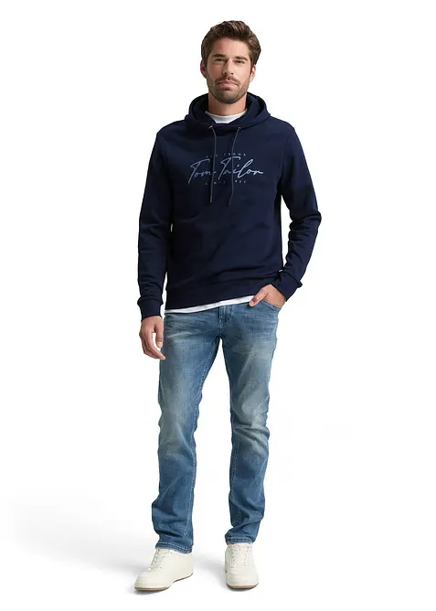 Sweatshirt med huva från Tom Tailor, Tom Tailor