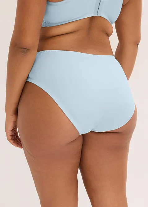 Maxitrosa med skir spets (2-pack), bonprix