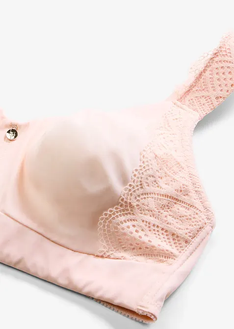 Mjuk spacer-BH utan bygel, med minimerande effekt, bonprix