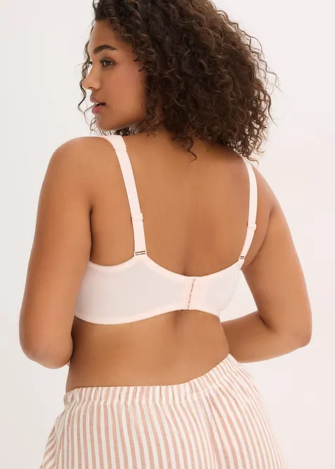 Formpressad BH med bygel och ekologisk bomull (2-pack), bonprix