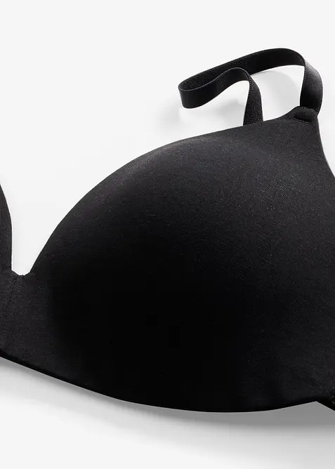 Formpressad BH utan bygel, med bomull, bonprix