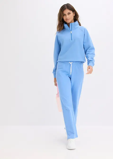 Joggingbyxa i kraftig ren bomull, (2-pack), bonprix