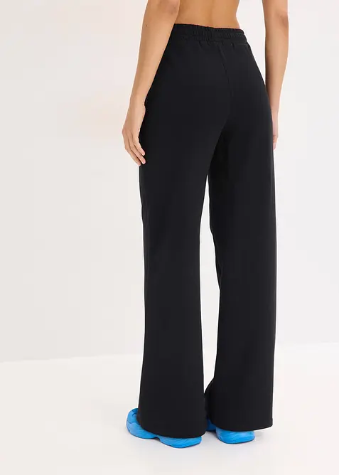 Joggingbyxa i bomull, med h&ouml;g midja, bonprix