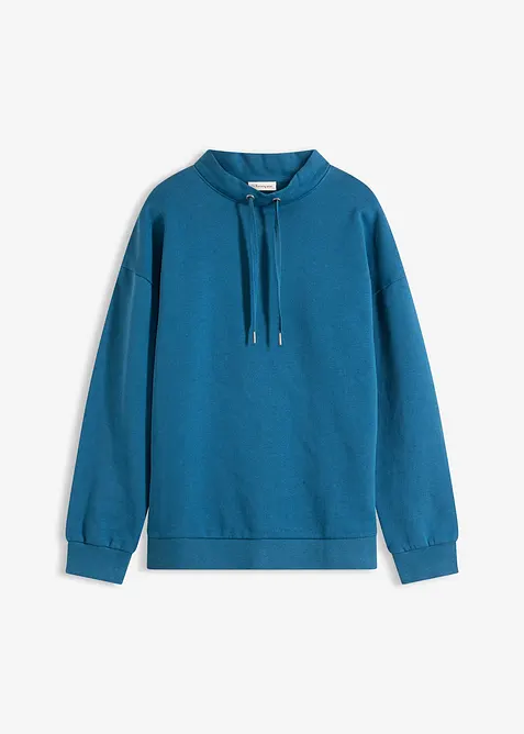 Sweatshirt med bomull, bonprix