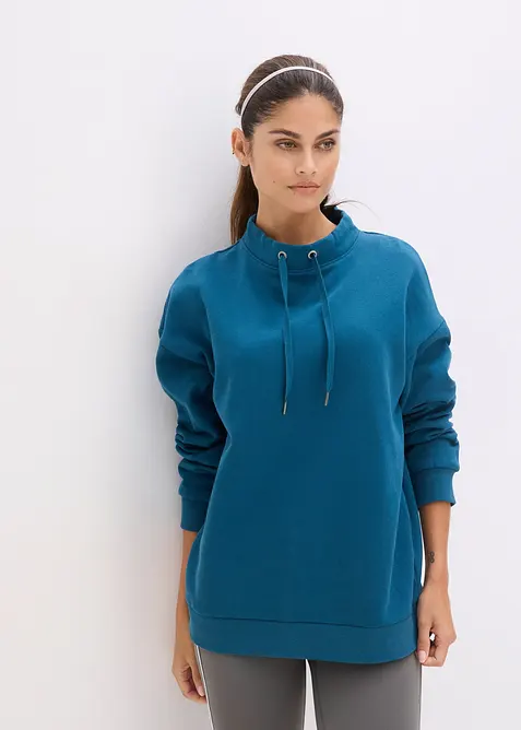 Sweatshirt med bomull, bonprix