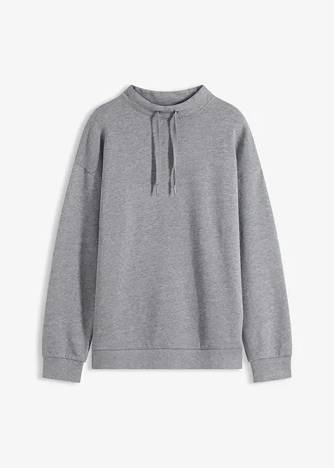 Sweatshirt med bomull, bonprix