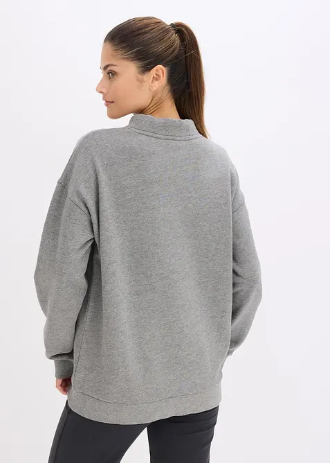 Sweatshirt med bomull, bonprix