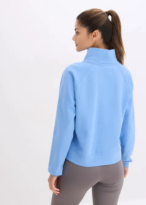 Sweatshirt med bomull, bonprix