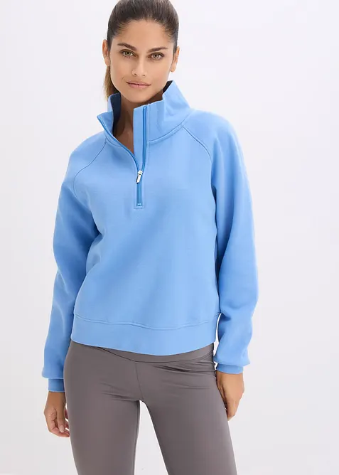 Sweatshirt med bomull, bonprix