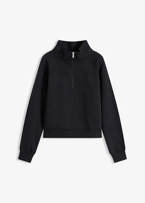 Sweatshirt med bomull, bonprix