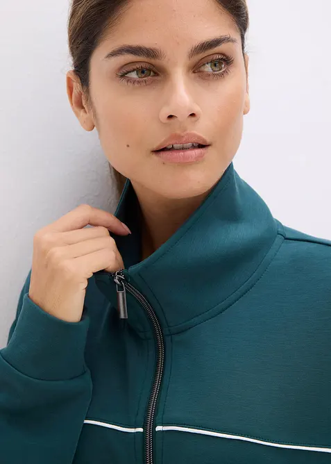 Extra mjuk funktionsjacka i modalblandning, bonprix