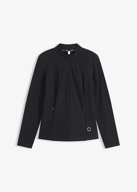 V&auml;rmande funktionsjacka med halv dragkedja, bonprix