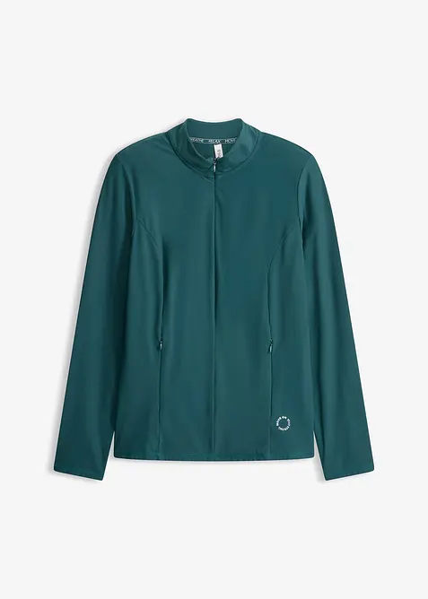 V&auml;rmande funktionsjacka med halv dragkedja, bonprix