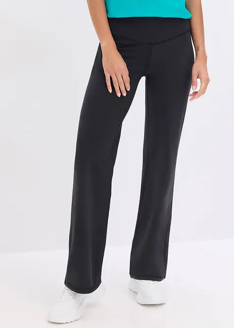 Sportleggings i stabilt material, raka ben, bonprix