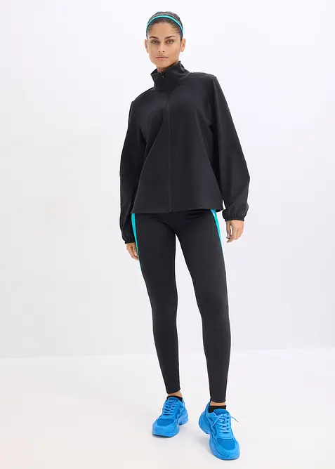 Tr&auml;ningsjacka i oversizemodell av stabilt material, bonprix