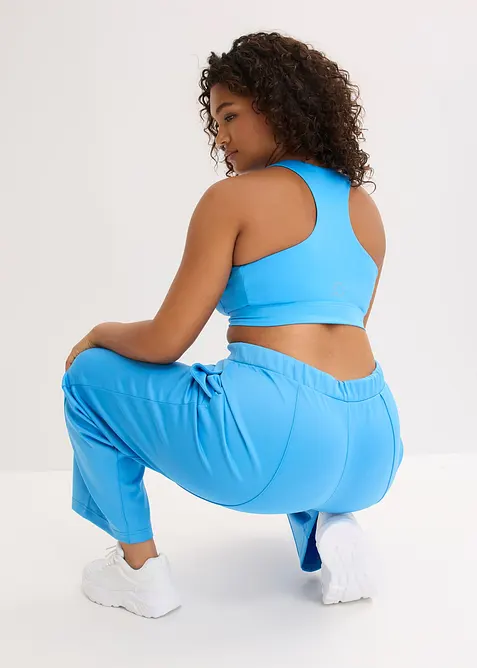 Sport-BH med l&auml;tt st&ouml;d och brottarrygg, bonprix