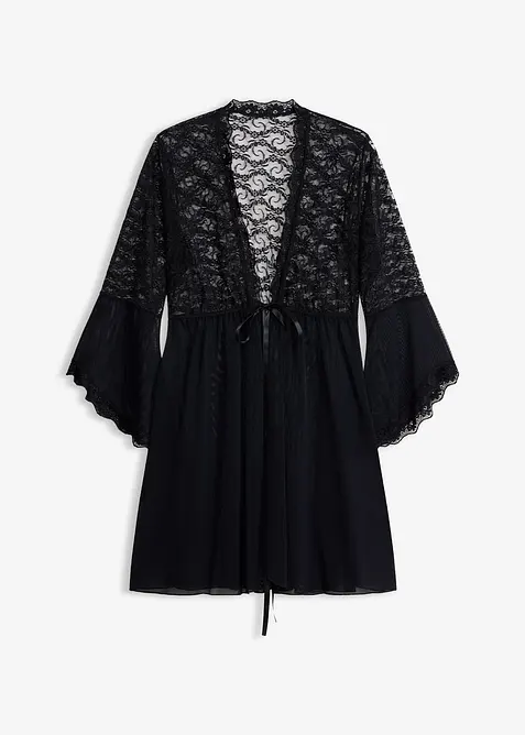 Kimono och stringtrosa (2 delar), bonprix