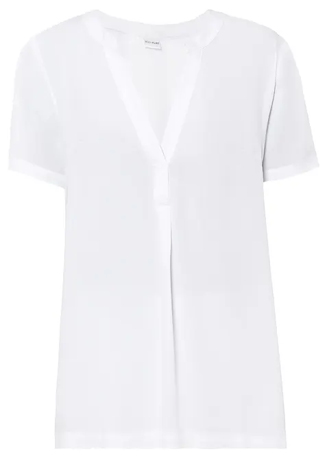 Lång tunika i hållbar viskos, bonprix