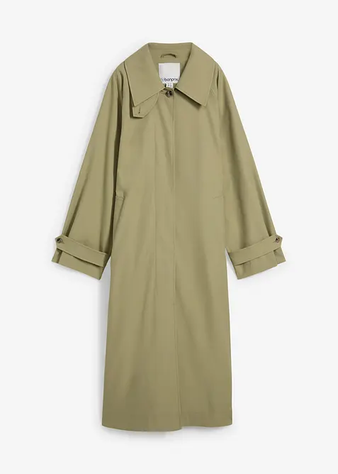 Trenchcoat med slejf, bonprix