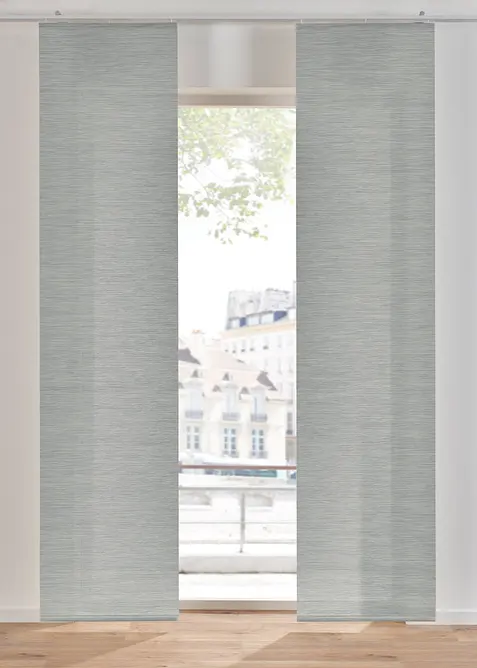 Panelgardin med bambulook (1-pack), bonprix