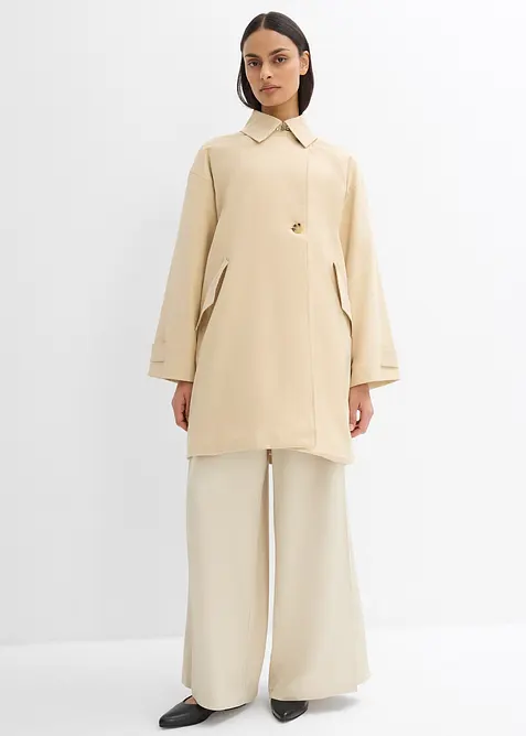 Trenchcoat i A-linjemodell, bonprix