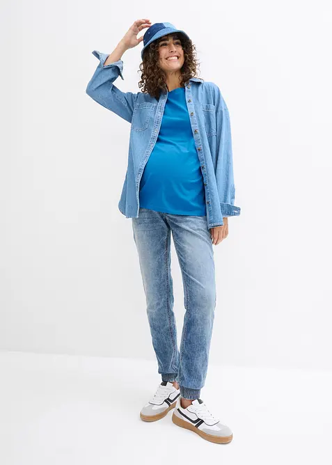 Mammatopp av ekologisk bomull (2-pack), bonprix