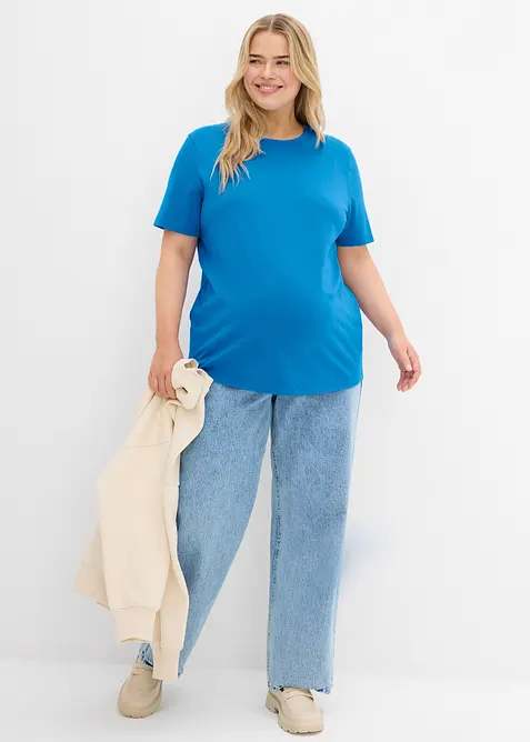 Mammatopp av ekologisk bomull (2-pack), bonprix