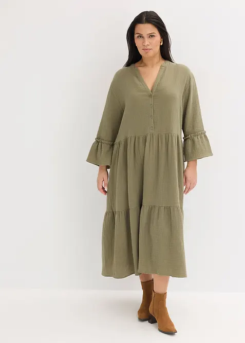 Maxikl&auml;nning i muslin, bonprix