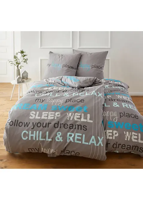 B&auml;ddset av linon, bonprix