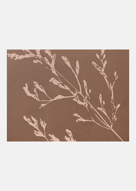 Tv&auml;ttbar d&ouml;rrmatta med naturlig design, bonprix