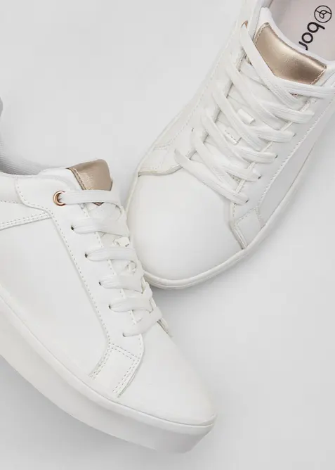 Sneakers med vadderad innersula, bonprix