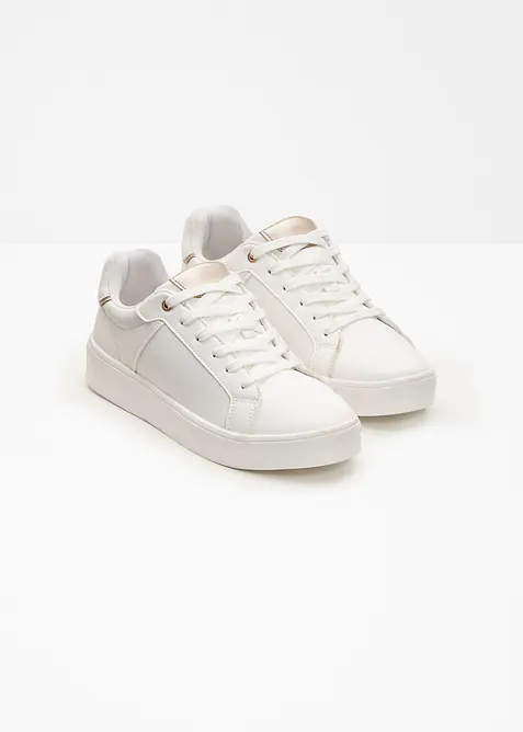 Sneakers med vadderad innersula, bonprix
