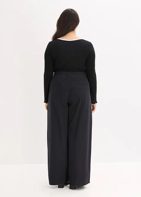 Twillbyxa i ren bomull, bonprix