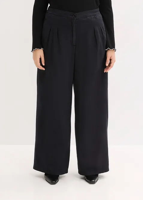 Twillbyxa i ren bomull, bonprix