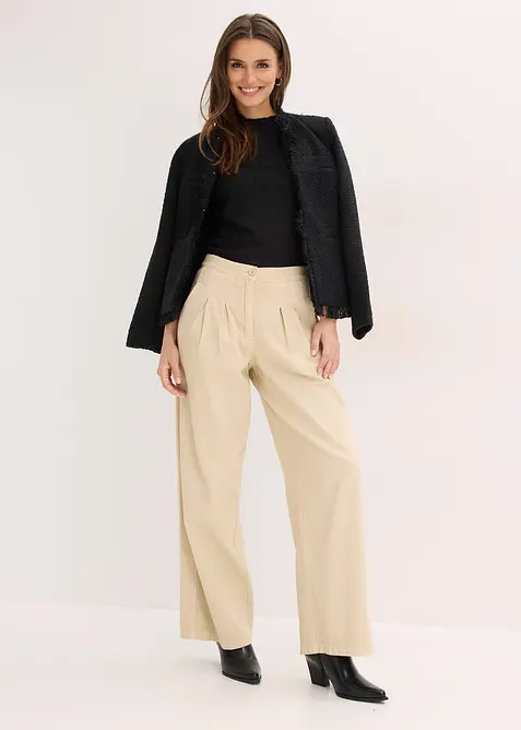 L&aring;ng&auml;rmad topp, bonprix